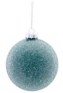 Ornament - Blue Glass (Round)