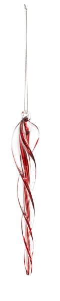 Ornament - Red Icicle (Small)