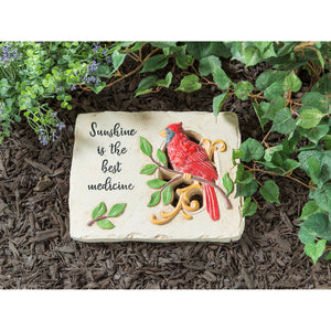 Garden Stone - Rectangular Cardinal
