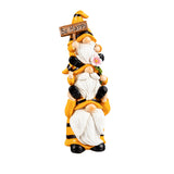 Garden Statuary - Stacked Bee Gnome Trio