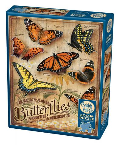 Puzzle - Backyard Butterflies