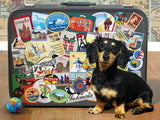 Puzzle - Dachshund 'Round the World