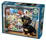 Puzzle - Dachshund 'Round the World