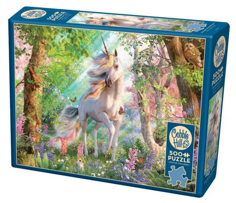 Puzzle - Unicorn in the Woods