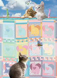 Puzzle - Quilted Kittens