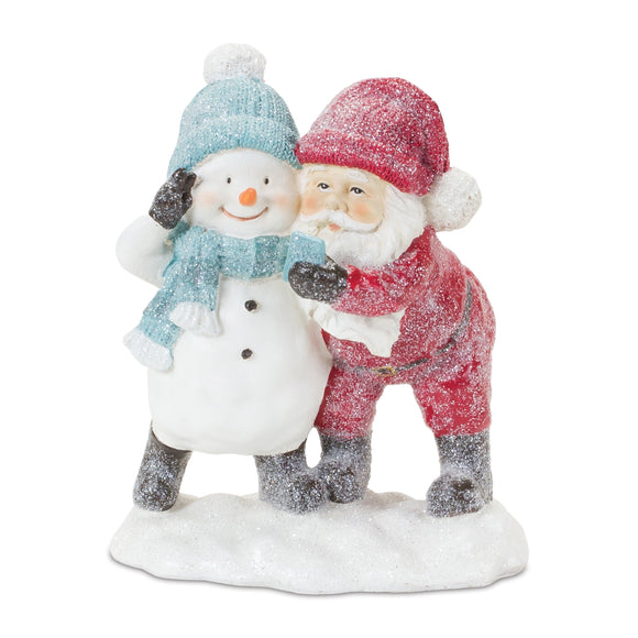 Santa & Snowman Decor - Taking Selfie