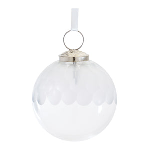 Ornament - Clear Glass Ball