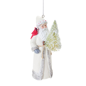 Ornament - Santa with Cardinal