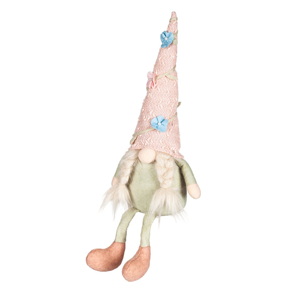 Gnome - Plush LED Flower Vine Hat Girl