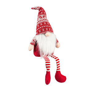 Gnome Decor - Dangling Legs (Red)