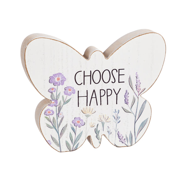 Butterfly Table Decor - Choose Happy