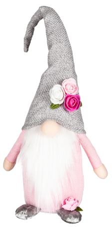 Gnome Plush - Flower Embellished Hat LED