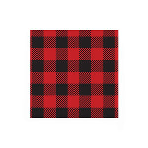 Luncheon Napkins - Buffalo Check