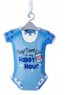 Ornament - Baby Onesie (Boy)