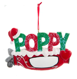 Ornament - Poppy