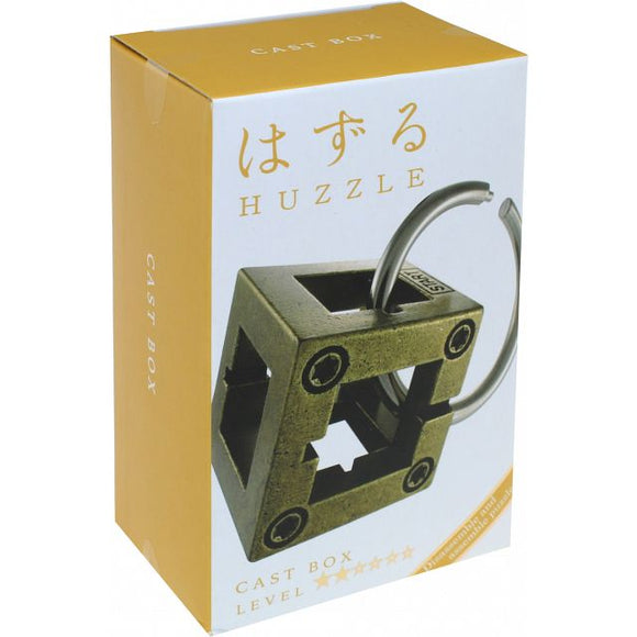 Cast Metal Puzzle - Box (Difficulty Level 2)