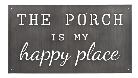 Sign - The Porch is my Happy Place