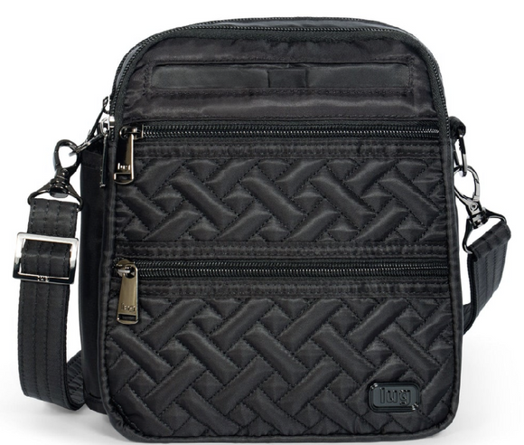 Lug Crossbody Bag - Can Can XL (Midnight Black)