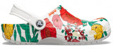 Crocs Classic Printed Floral - White and Floral