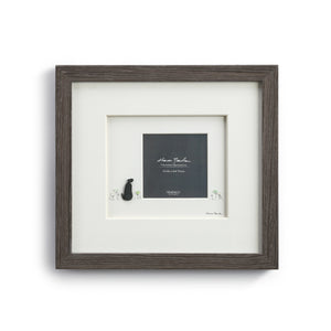 Pebble Art Frame - Dog Love