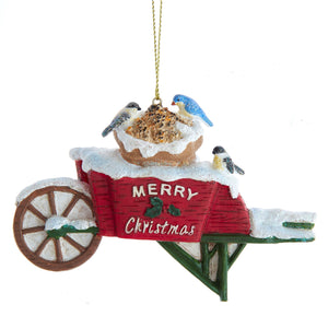 Ornament - Birds with Wheelbarrow