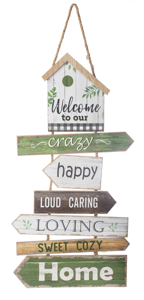 Wall Plaque - Welcome Bird House