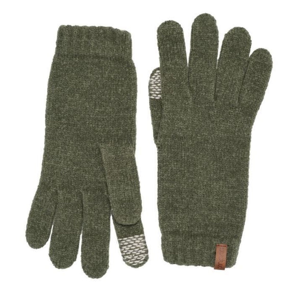 Glove - Touchscreen Tech Faux Cashmere (Beetle Green)