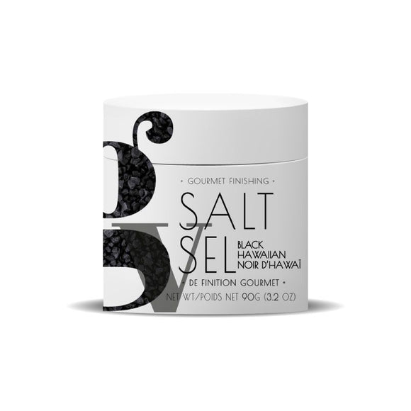 Sea Salt Canister - Black Hawaiian