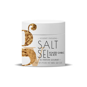Sea Salt Canister - Roasted Garlic
