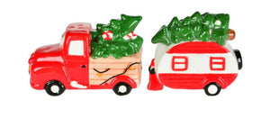 Salt and Pepper Shakers - Truck & Camper