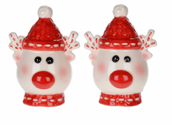 Salt & Pepper Shakers - Reindeer