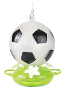 Hummingbird Feeder - Soccer Ball (Glass)