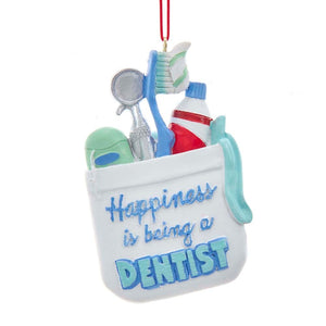 Ornament - Happiness is Being a Dentist