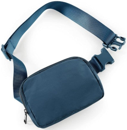 Cross Body Pouch Bag - Blue