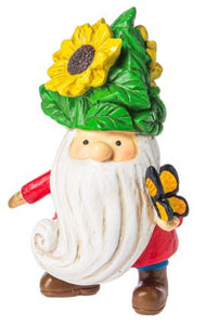 Gnome Decor - Holding Butterfly