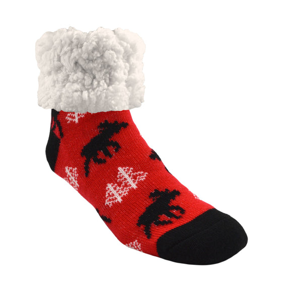 Pudus Classic Socks - Red Moose