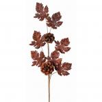 Spray - Rustic Maple Leaf with Cones