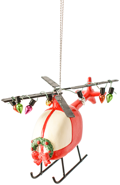 Ornament - Helicopter