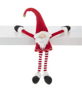 Gnome Decor - Red and White Hanger