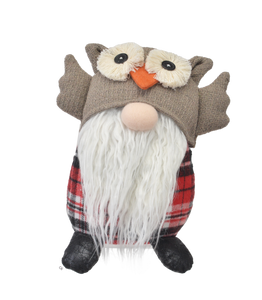 Gnome Decor - Owl Hat