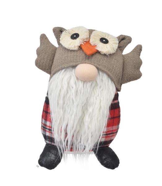 Gnome Decor - Owl Hat