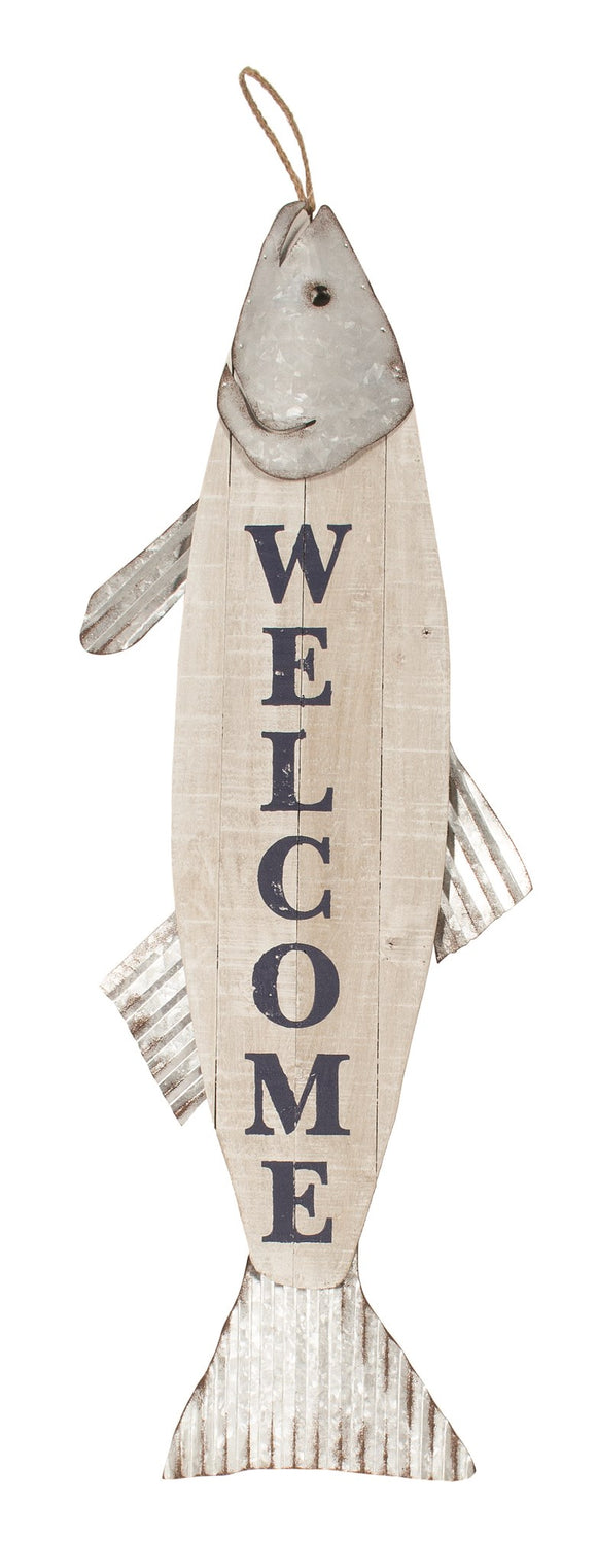 Wall Art - Fish Welcome