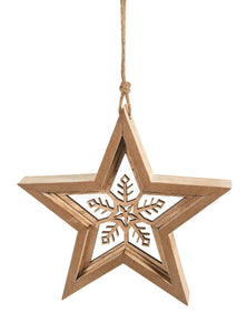 Star - Wood Die Cut