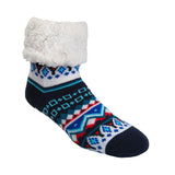 Pudus Classic Slipper Socks - Nordic Blue