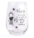 Stemless Wine Glass - Nurse