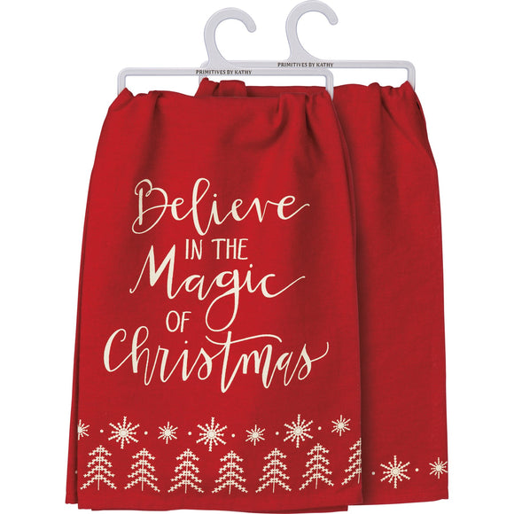 Dish Towel - Believe in the Magic of Christmas