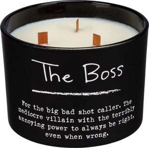 Jar Candle - The Boss