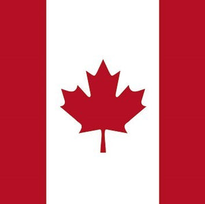 Napkins - Canada Flag Luncheon