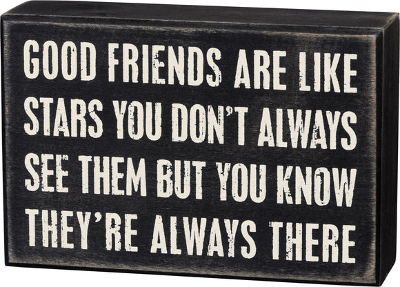 Sign - Good Friends Are Like Stars