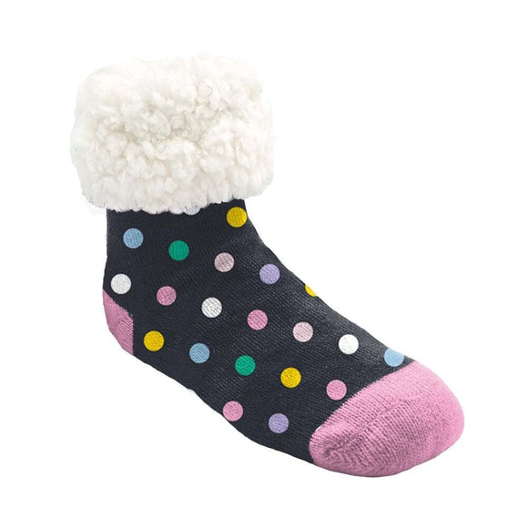 Pudus Classic Kids Socks Polka Dot Multi Colour
